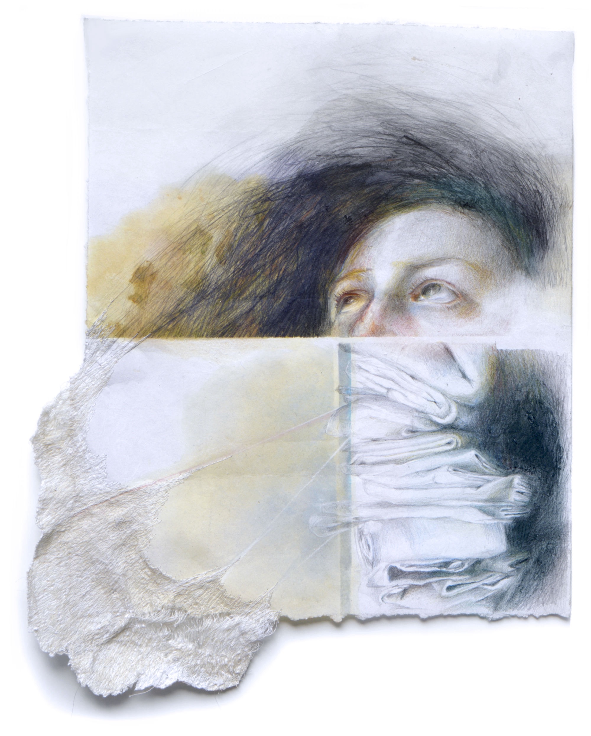 S. Aniceto · Respire IV · 2019 · Mixed material · 65 x 60 cm · gerahmt in tiefem Objektrahmen · 870,– €